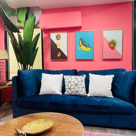 Amazinn Places Casco Viejo Pink Desing And Pool IX ปานามาซิตี้ ภายนอก รูปภาพ