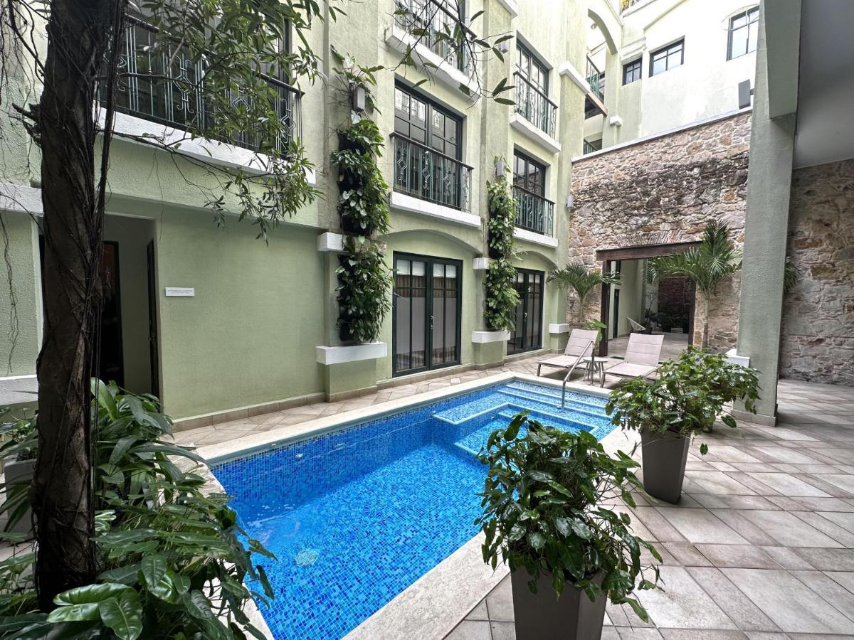 Amazinn Places Casco Viejo Pink Desing And Pool IX ปานามาซิตี้ ภายนอก รูปภาพ